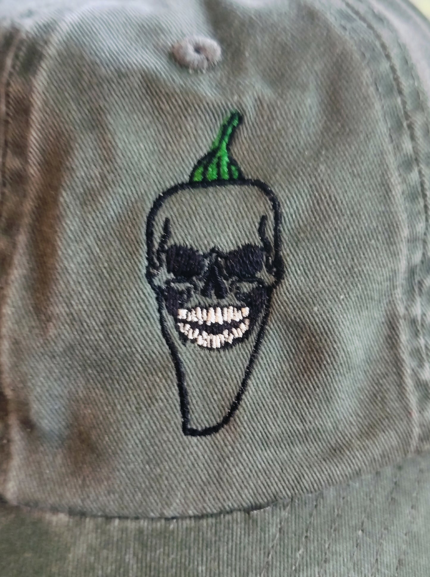 Calavera Picante Embroidered Hat